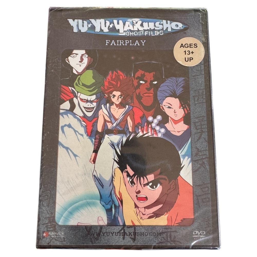 Yu Yu Hakusho Ghost Files Fairplay DVD Uncut Episodes Anime Funimation vol. 11